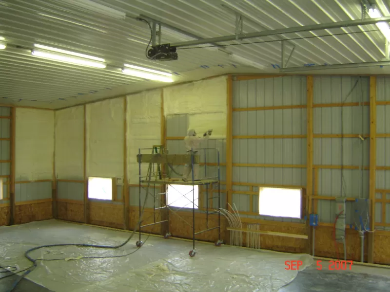 new construction spray foam insulation project new construction spray foam insulation project