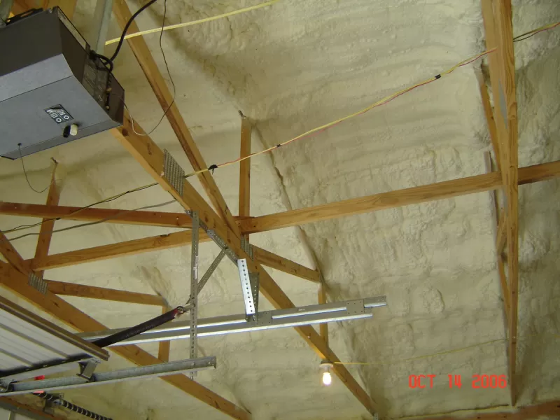 spray foam insulation on ceiling spray foam insulation on ceiling