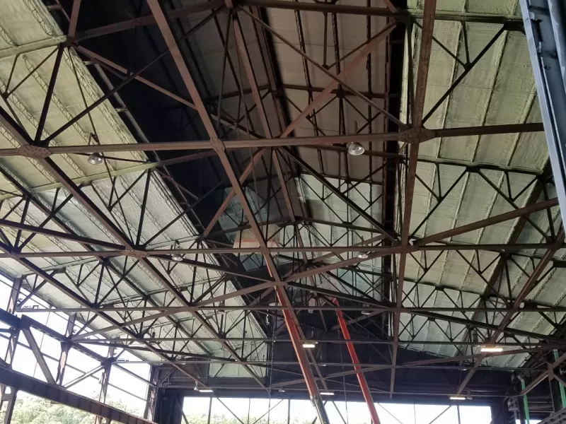 spray foam insulation on commercial project spray foam insulation on commercial project